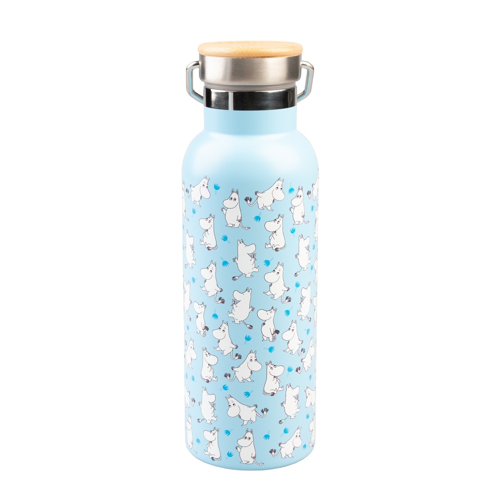 Grupo Erik Moomin - Steel Bottle With Handle Flasche - Mehrfarben